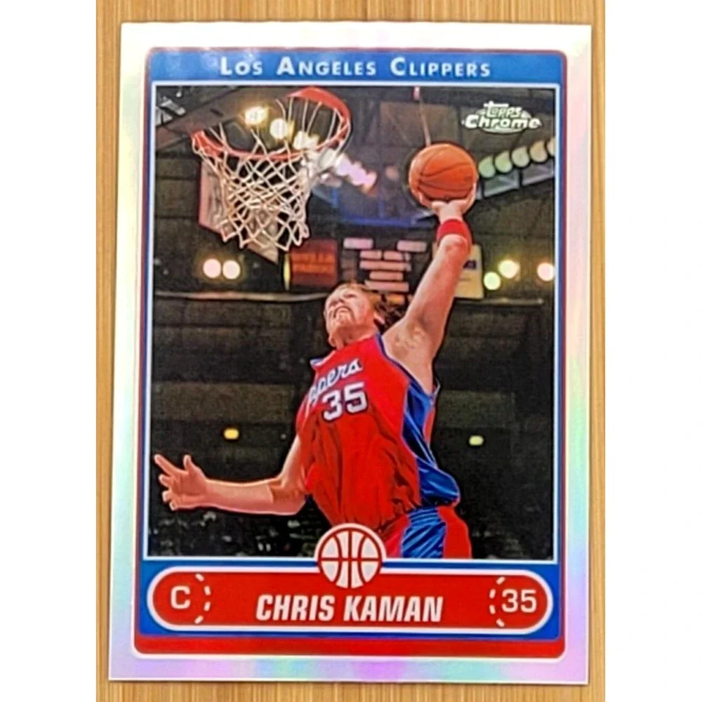 2005-06 TOPPS CHROME CHRIS KAMAN  REFRACTOR‎